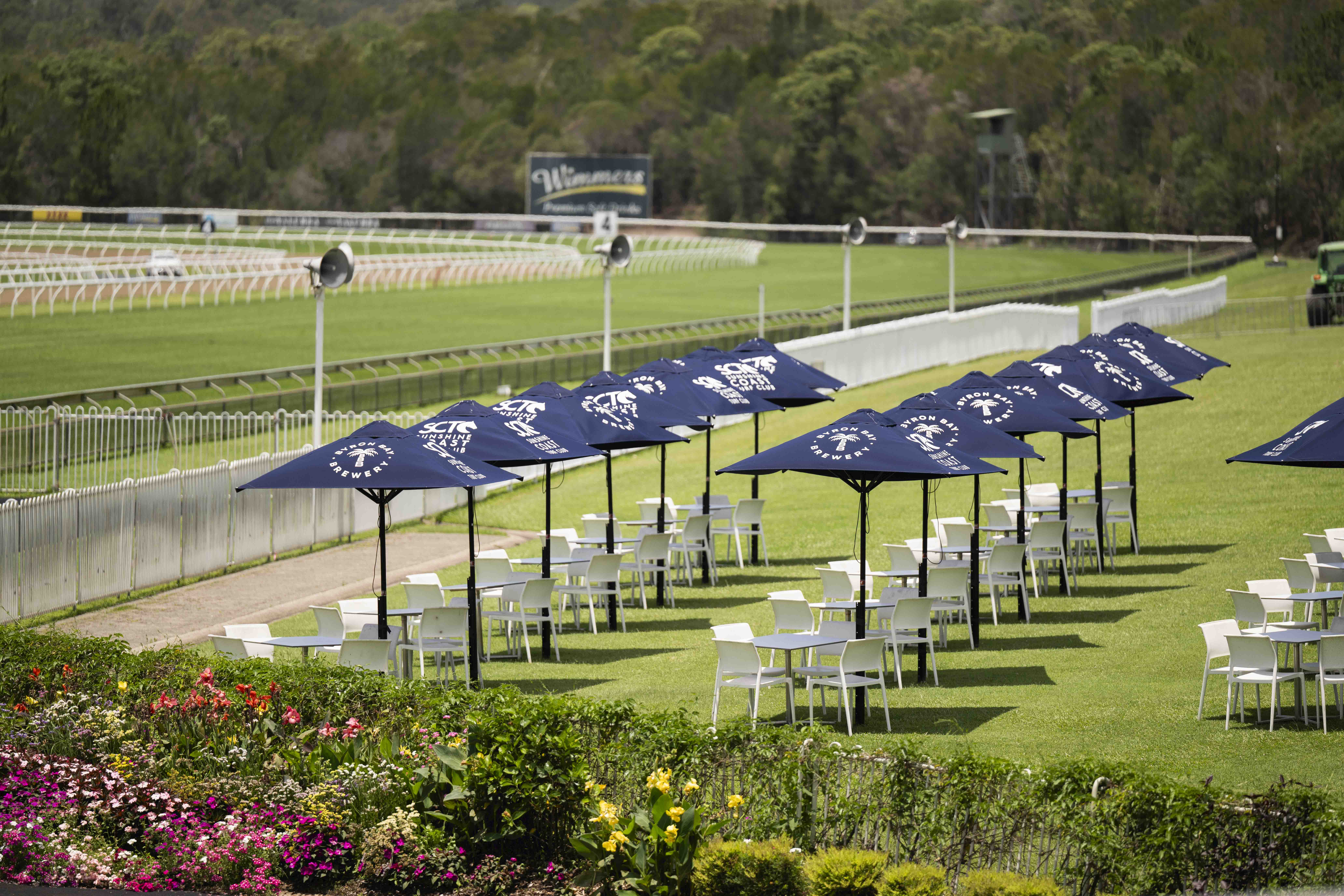 Caloundra Cup Day at Sunshine Coast Turf Club Reserved table Atrium Dining