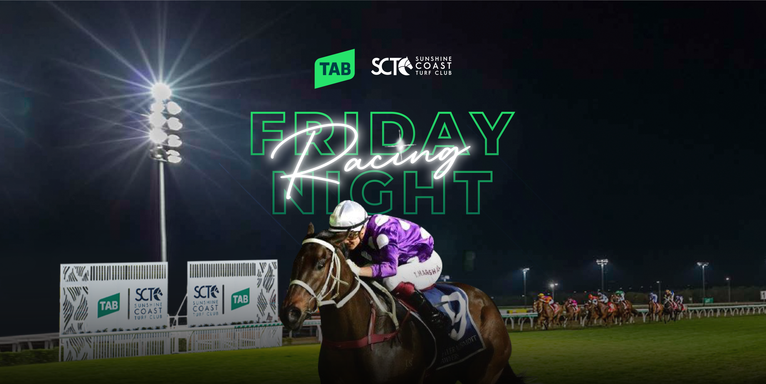 Sunshine Coast Turf Club Announces Exciting Lineup for TAB Friday Night Racing Season 