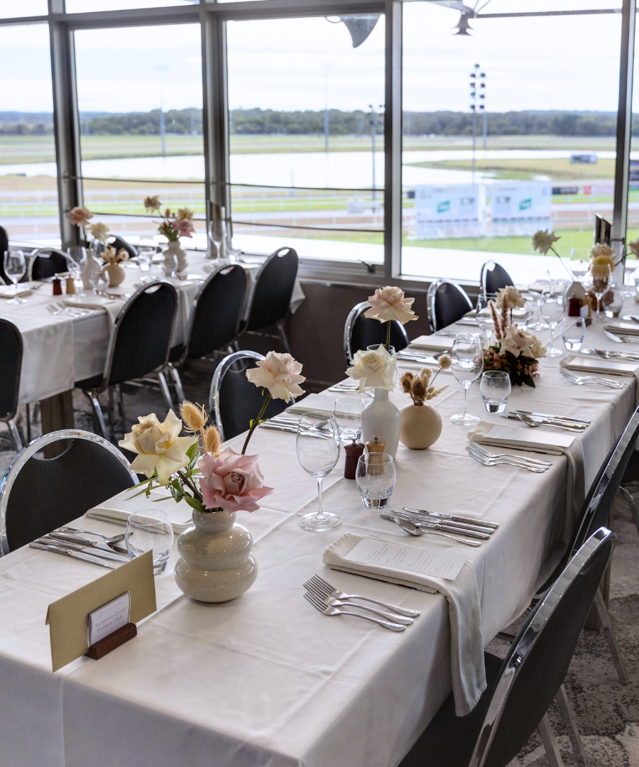 Caloundra Cup Day at Sunshine Coast Turf Club Reserved table Atrium Dining