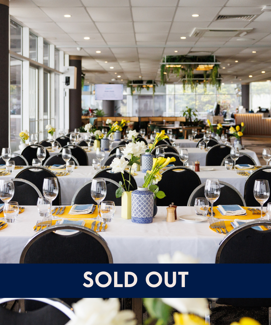 Caloundra Cup Day at Sunshine Coast Turf Club Reserved table Atrium Dining