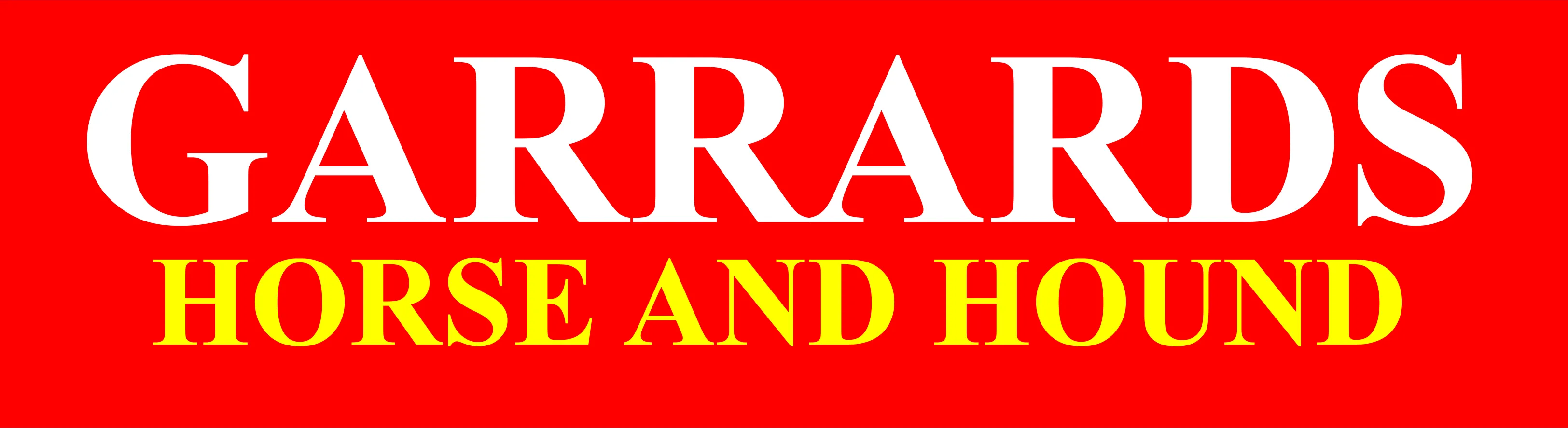 Garrards Horse and Hound Logo