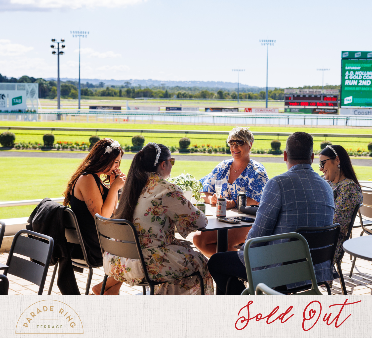 Parade Ring Terrace. Sunshine Coast Turf Club.