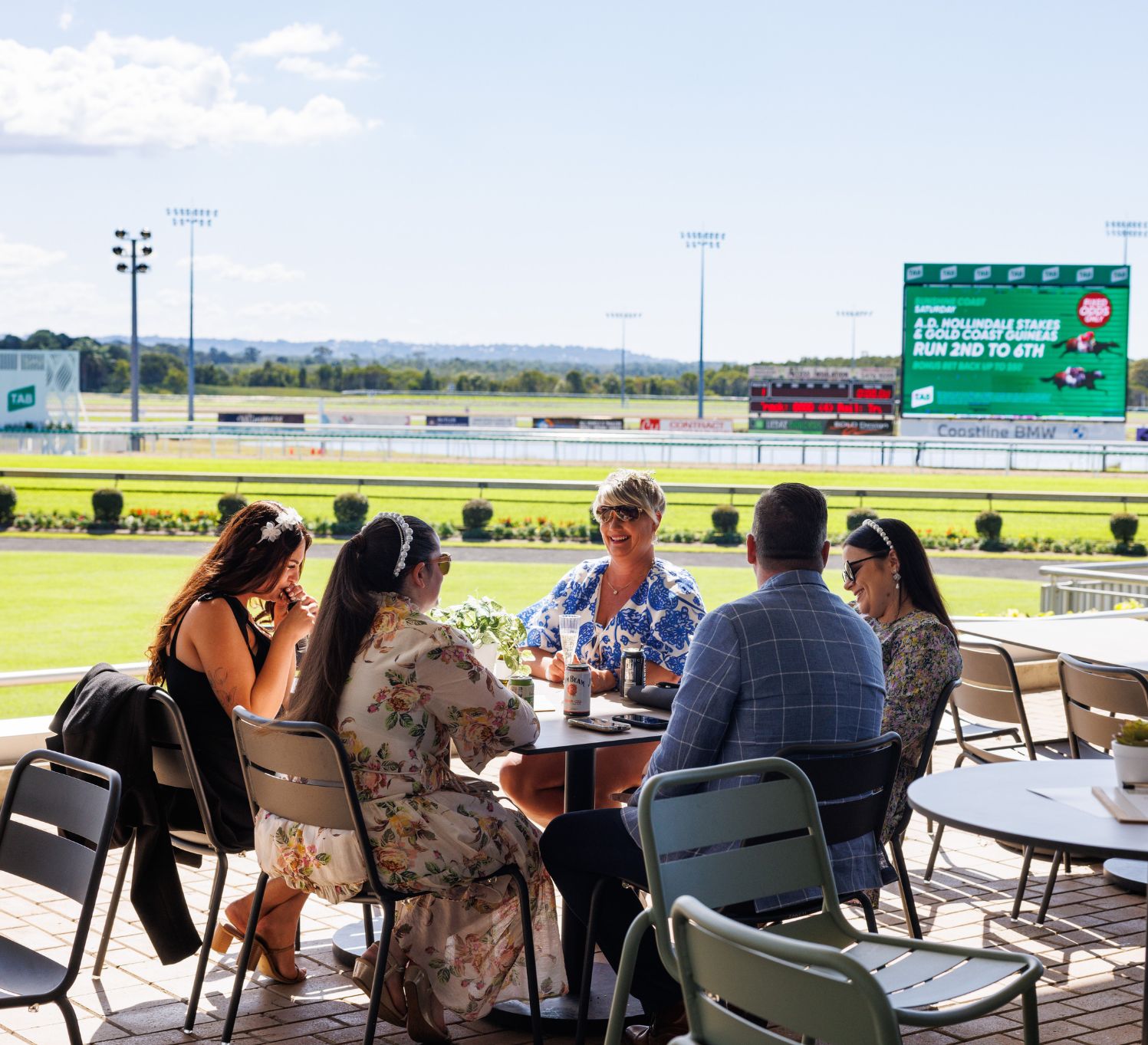 Parade Ring Terrace. Sunshine Coast Turf Club.