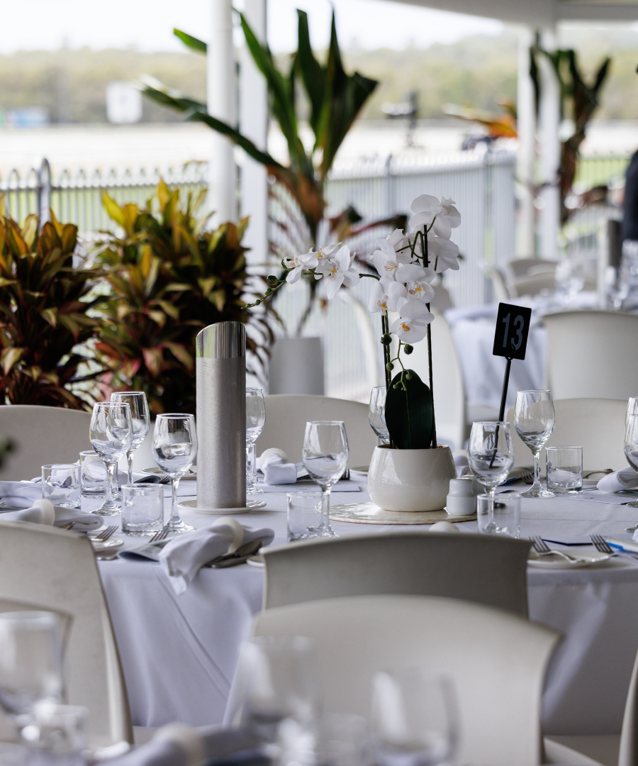 Caloundra Cup Day at Sunshine Coast Turf Club Reserved table Atrium Dining