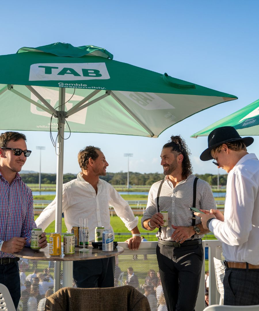 TAB Green Caloundra Cup Day at Sunshine Coast Turf Club Reserved table Atrium Dining
