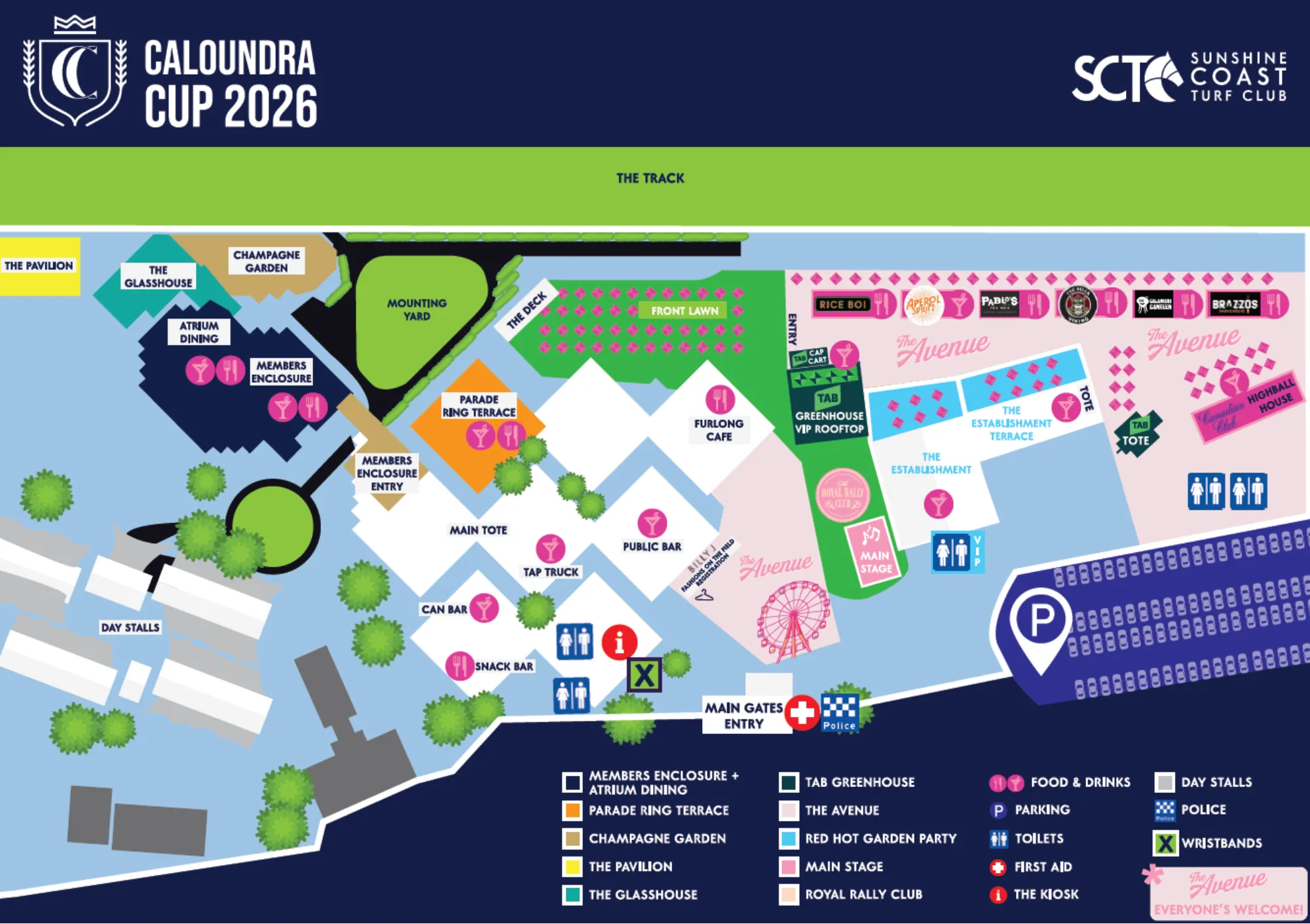 Caloundra Cup 2026 Map