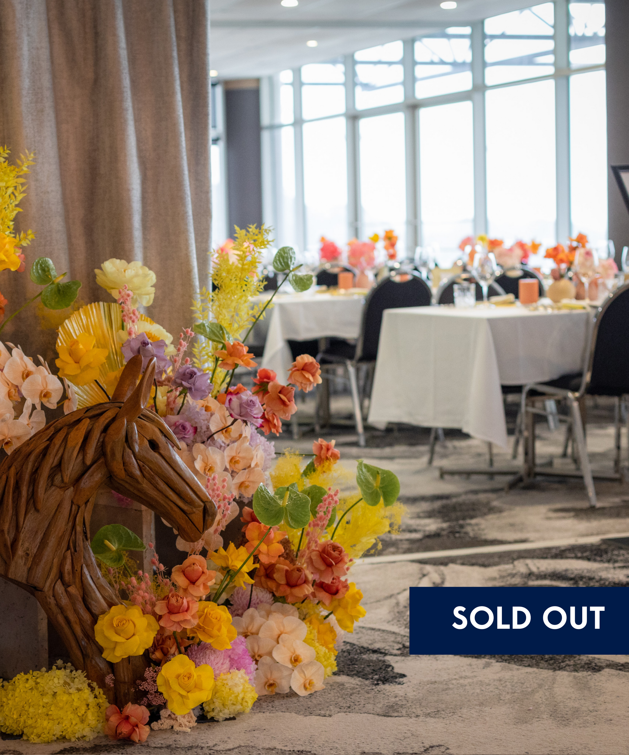 Caloundra Cup Day at Sunshine Coast Turf Club Reserved table Atrium Dining