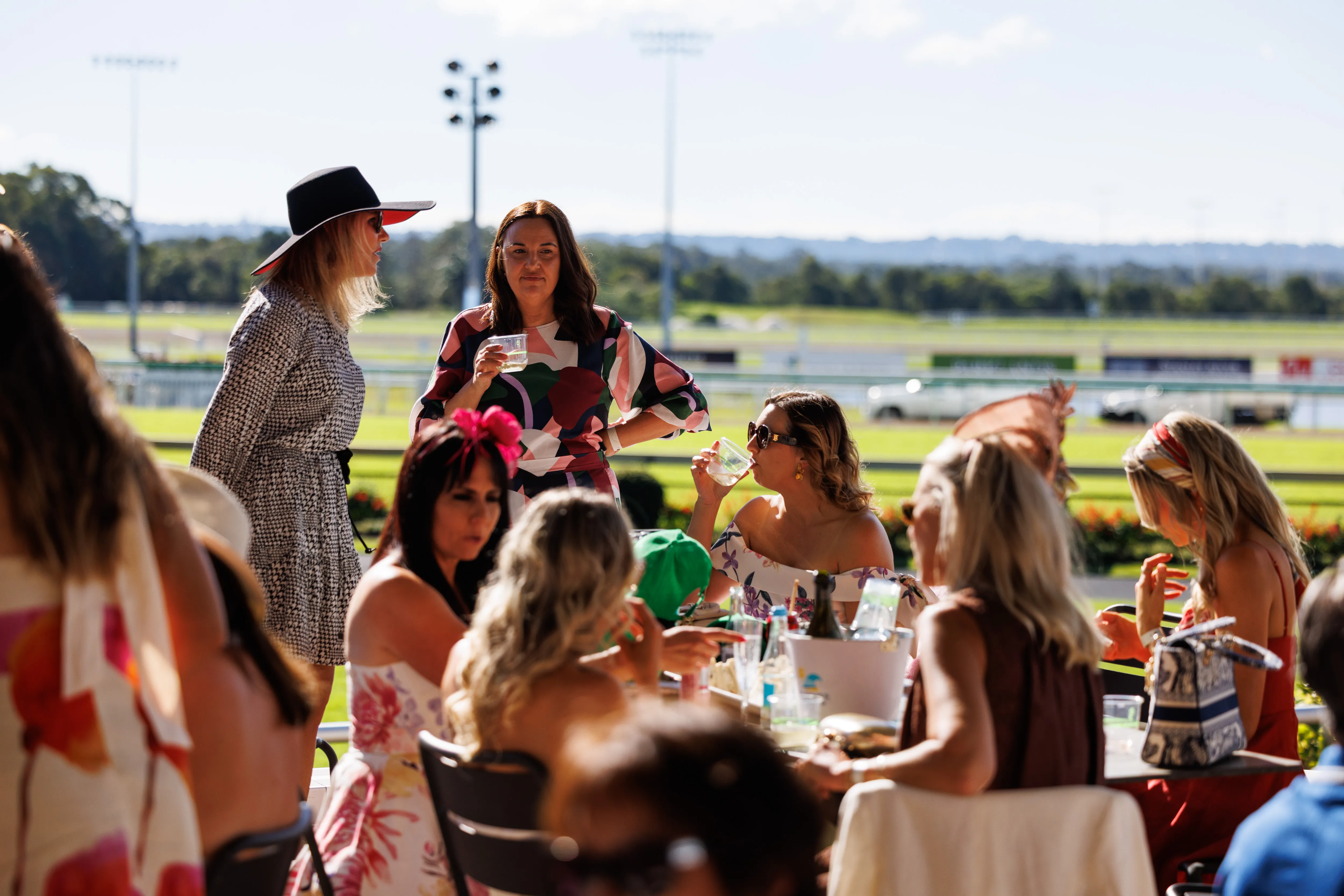 Caloundra Cup Day at Sunshine Coast Turf Club Reserved table Atrium Dining