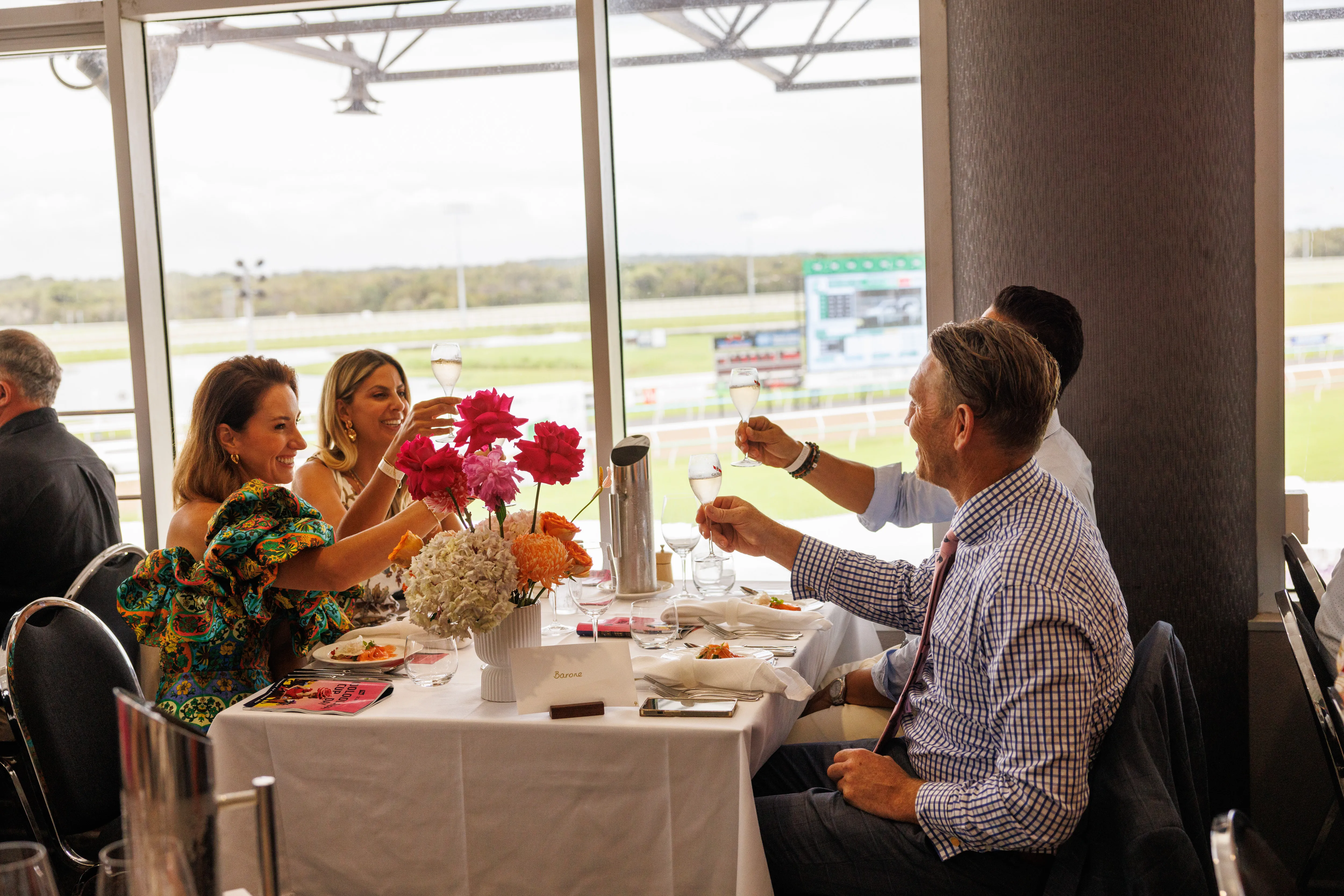 Caloundra Cup Day at Sunshine Coast Turf Club Reserved table Atrium Dining