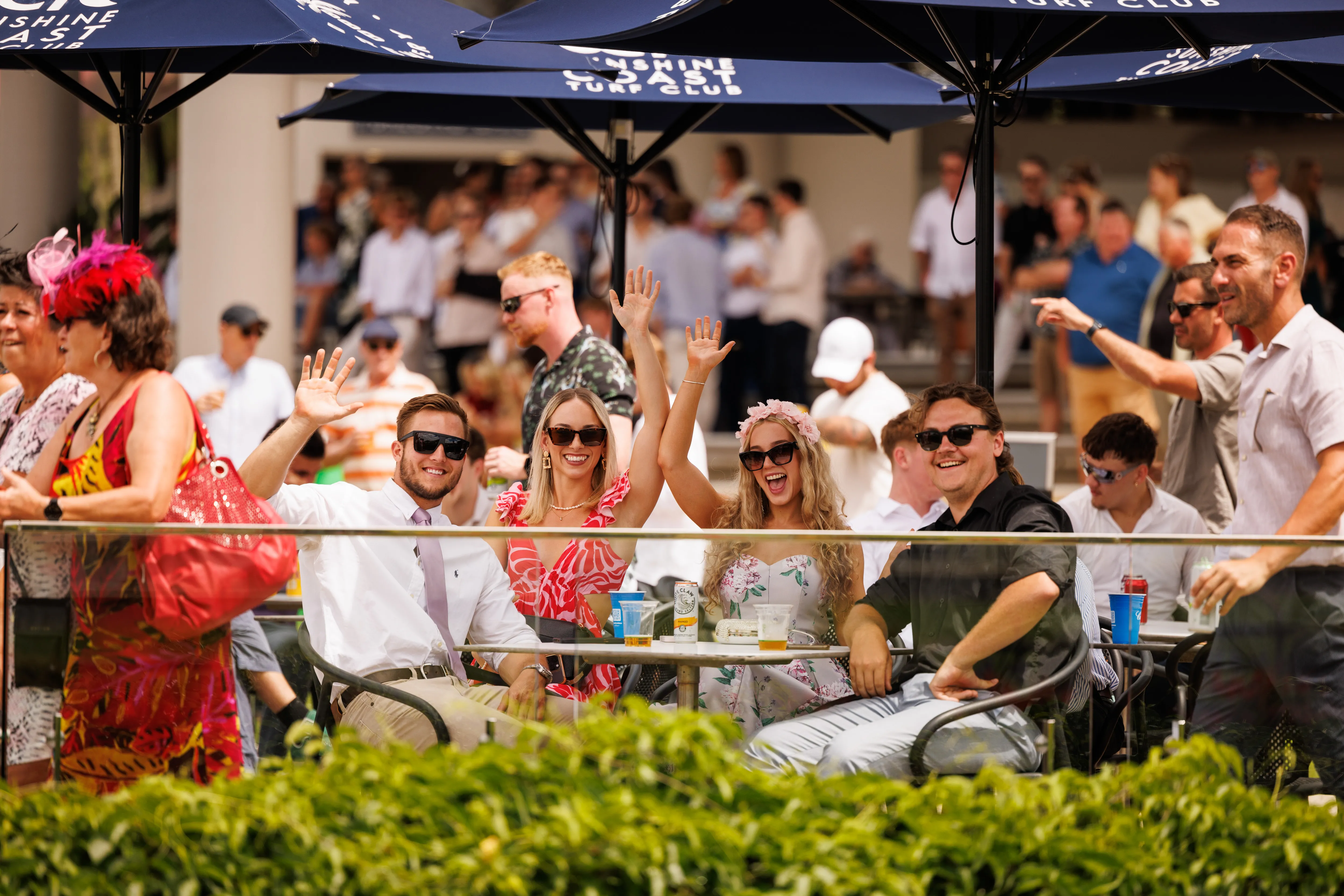 Caloundra Cup Day at Sunshine Coast Turf Club Reserved table Atrium Dining